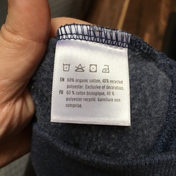 TENTREE Blue Hoodie - Picture 8 of 8